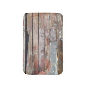 Altes Holz rustikale Bootsplatte aus Holz Badematte (Vorderseite Vertikal)