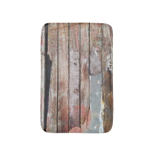 Altes Holz rustikale Bootsplatte aus Holz Badematte (Vorderseite Vertikal)