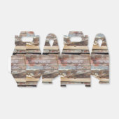 Altes Holz rustikale Bootsplatte aus Holz Geschenkschachtel (Ungefaltet)