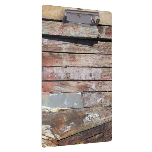 Altes Holz rustikale Bootsplatte aus Holz Klemmbrett (Rechts)