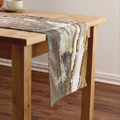 Altes Holz rustikale Bootsplatte aus Holz Kurzer Tischläufer (Beispiel)