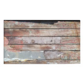 Altes Holz rustikale Bootsplatte aus Holz Namenschild (Vorderseite)