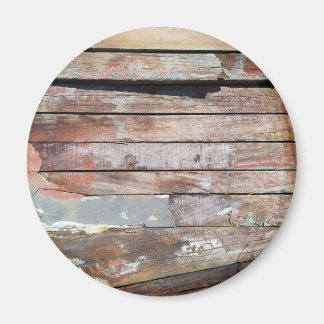 Altes Holz rustikale Bootsplatten aus Holz Magnet