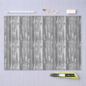 Altes Holz schwarz und weiß Seidenpapier (Handwerk)