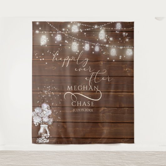 Altes Holz-Streichellicht - Hintergrund für das Ho Wandteppich (Vorderseite)