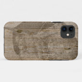 Altes Holz und Blatt Case-Mate iPhone Hülle (Rückseite (Horizontal))