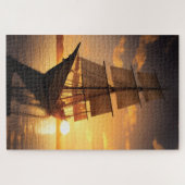 Altes Holzboot Jigsaw Puzzle (Horizontal)