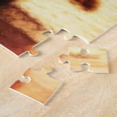 Altes Holzboot Puzzle (Seite)