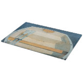 Altes Holzboot Schneidebrett (Ecke)