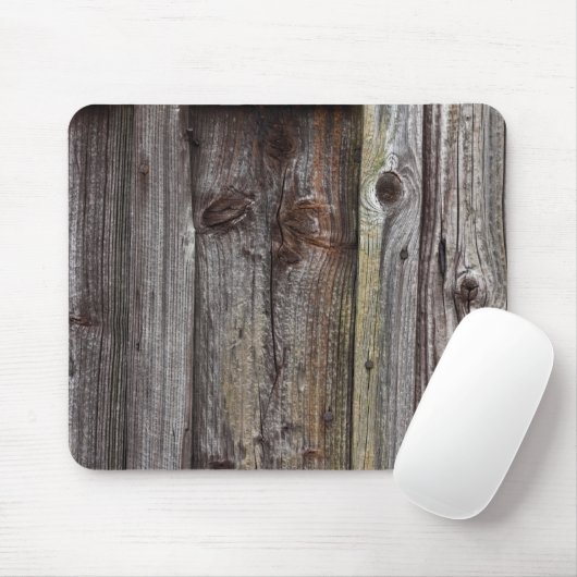 Altes hölzernes Wand mousepad (Mit Mouse)
