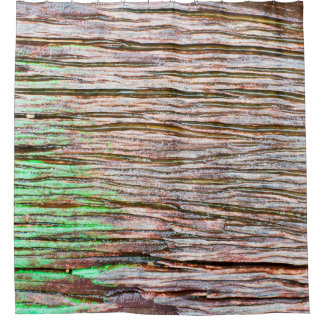 Altes Holzhaus-Dekor, Hintergrund, Brett, Braun, N Duschvorhang