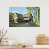 Altes Holzhaus - Poster (Küche)