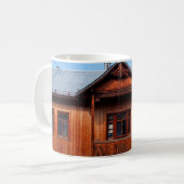 Altes Holzhaus traditionelle Unterkunft, antiken Kaffeetasse (Vorderseite Links)