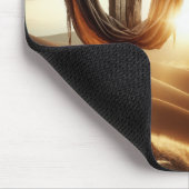 Altes Holzkreuz Mousepad (Ecke)