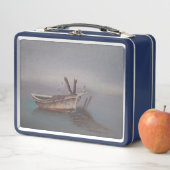 Altes Holzschanze Metall Brotdose (Beispiel)