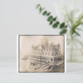 Altes Hotel, lange gegangen Postkarte (Stehend Vorderseite)