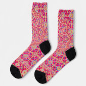 Altes indisches Stickereimuster Socken (Linkes Detail)