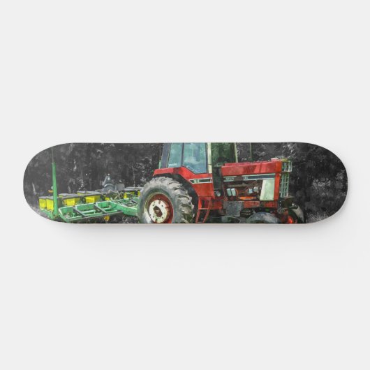 Altes internationales Rennrad-Malerische Skateboar Skateboard (Horizontal)