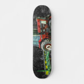 Altes internationales Rennrad-Malerische Skateboar Skateboard (Vorne)