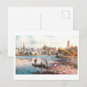 Altes Inverness, Schottland, Postkarte (Vorne/Hinten)