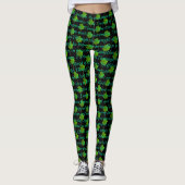 Altes irisches Gedicht St. Patrick Hymn Der Hirsch Leggings (Vorderseite)