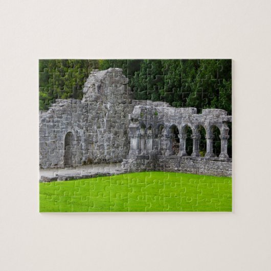 Altes irisches Kloster Puzzle (Horizontal)