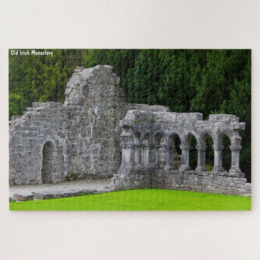 Altes Irisches Kloster Puzzle (Horizontal)