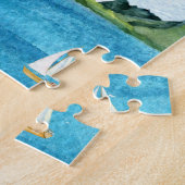 Altes irisches Segen Gedicht Meer weg Geschenkname Puzzle (Seite)