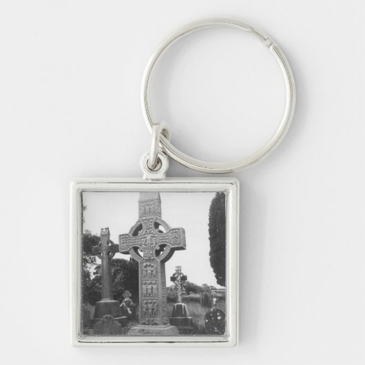 Altes Irland Hochkreuz Schlüsselanhänger (Vorne)
