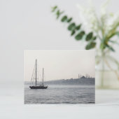Altes Istanbul-Segeln Postkarte (Stehend Vorderseite)