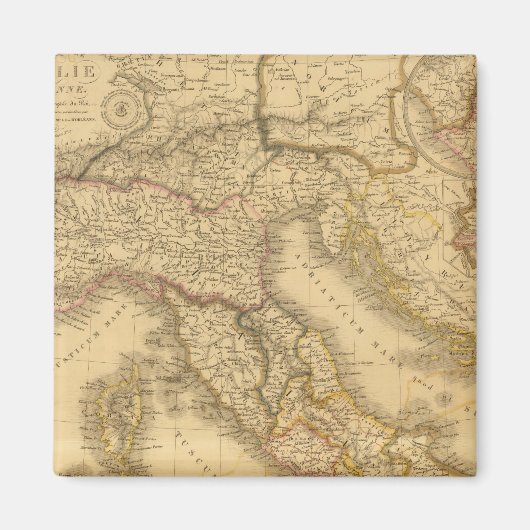 Altes Italien 2 Magnet (Vorne)
