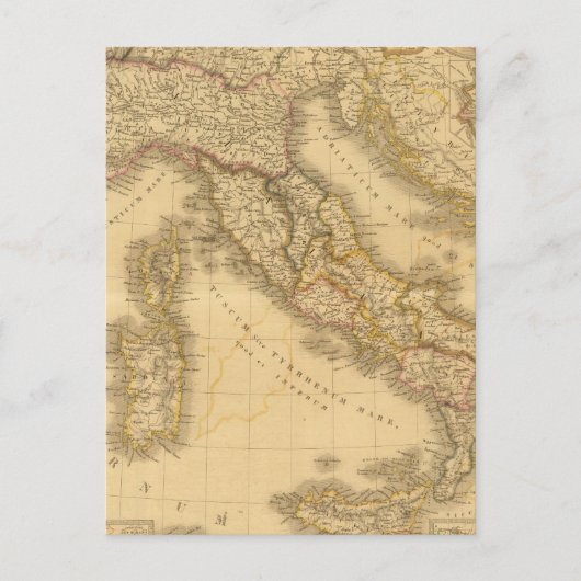 Altes Italien 2 Postkarte (Vorderseite)