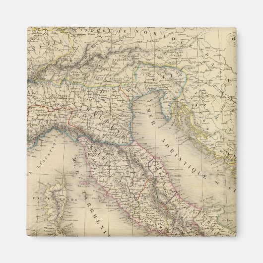 Altes Italien 3 Magnet (Vorne)