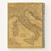 Altes Italien 3 Notizblock (Rückseite)