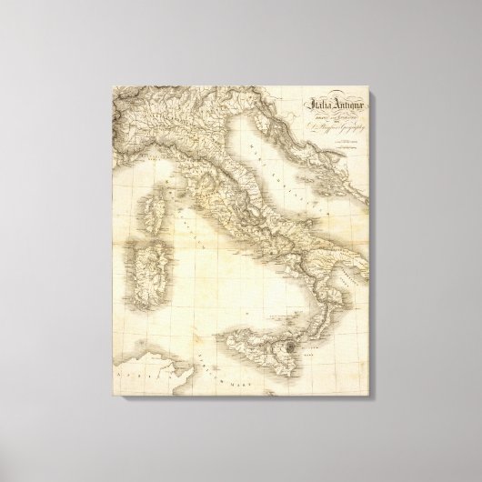 Altes Italien 4 Leinwanddruck (Vorderseite)