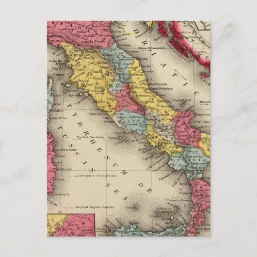 Altes Italien 4 Postkarte (Vorderseite)