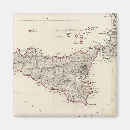 Altes Italien III Magnet (Vorne)