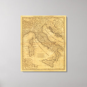 Altes Italien Leinwanddruck
