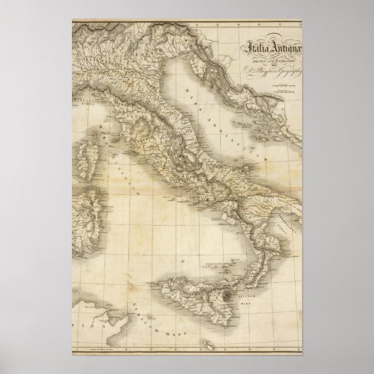 Altes Italien Poster (Vorne)