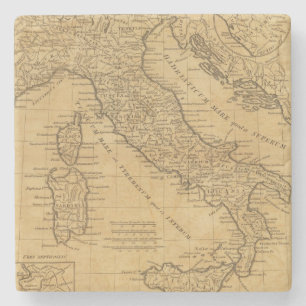 Altes Italien Steinuntersetzer