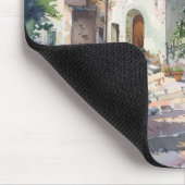 Altes italienisches Dorf Mousepad (Ecke)