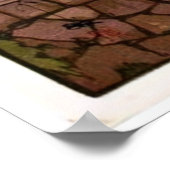 Altes japanisches Dorf Ukiyo-e Poster (Ecke)