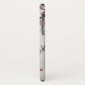 Altes japanisches Kirschblüten-Aquarell Case-Mate iPhone Hülle (Hinten/Links)