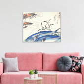 Altes japanisches Meeresleben Leinwanddruck (Insitu (Wohnzimmer))