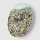 ALTES JERUSALEM GROßE WANDUHR (Winkel)