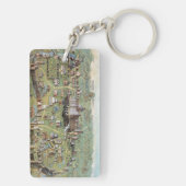 ALTES JERUSALEM SCHLÜSSELANHÄNGER (Rückseite)