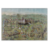 ALTES JERUSALEM SCHNEIDEBRETT (Vorderseite)