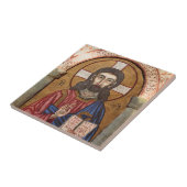 Altes Jesus-Mosaik Fliese (Seite)