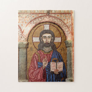 Altes Jesus-Mosaik Puzzle