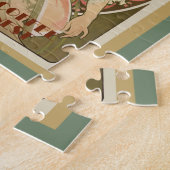 Altes Kaffeeposter-Puzzle Puzzle (Seite)